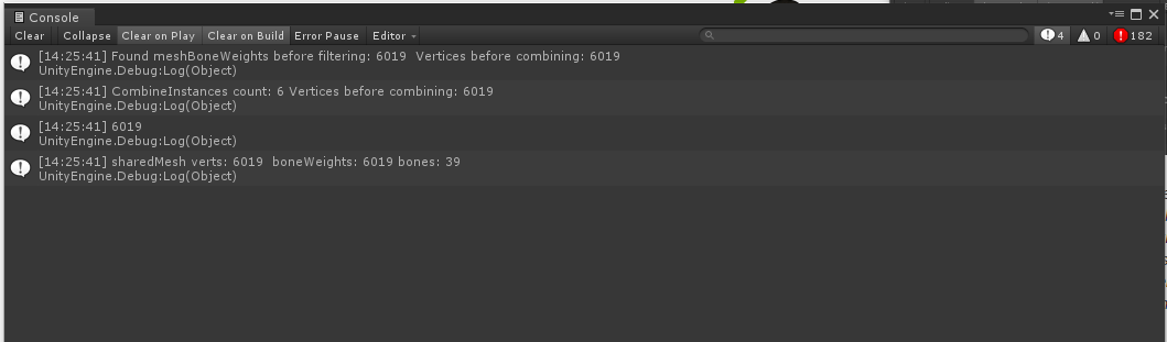 CombineMeshes losing vertices. - Unity Forum