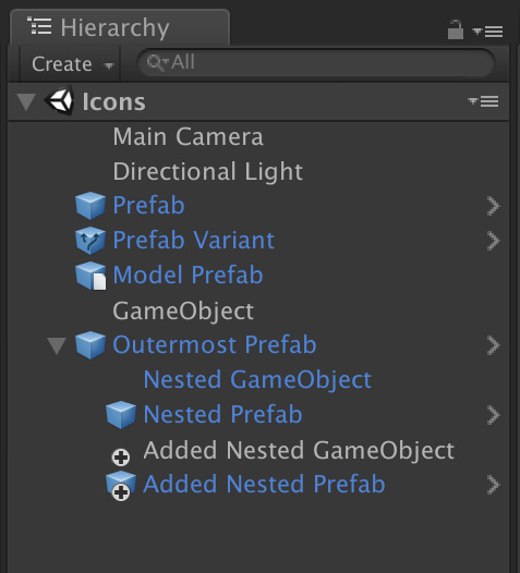 Hiding Game Objects In Unity's Hierarchy 