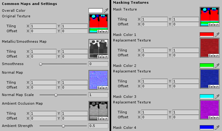 Writing a shader to replace/mask colors on a map image with textures? -  Unity Forum