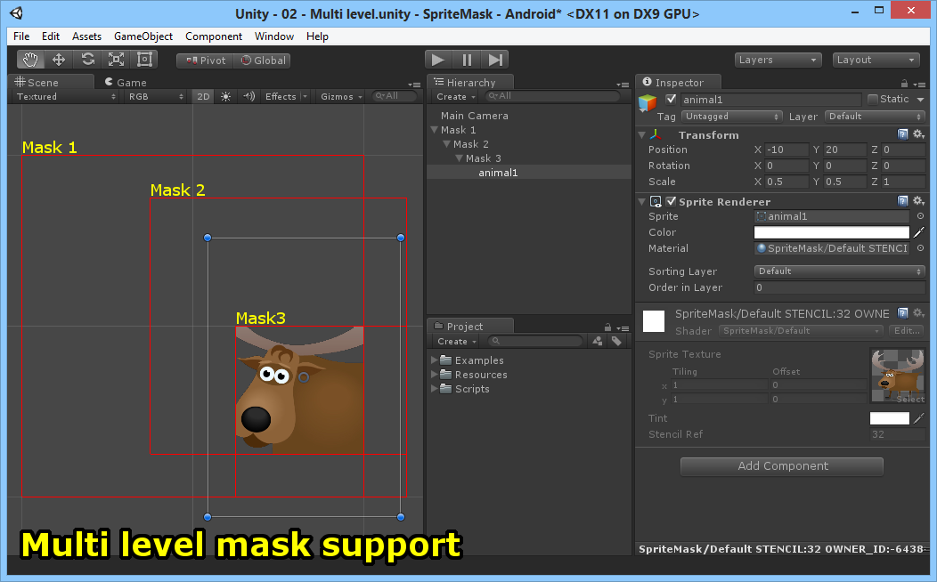 Released] Sprite Mask - masking system for Unity Sprite - Unity Forum