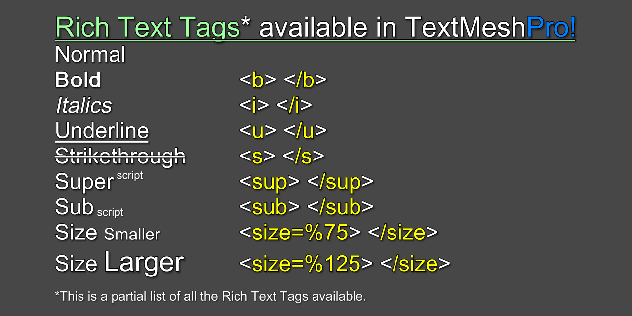 Text Mesh Pro - The Ultimate Text Solution for Unity - Powerful & Flexible  - Advanced Text Rendering - Unity Forum