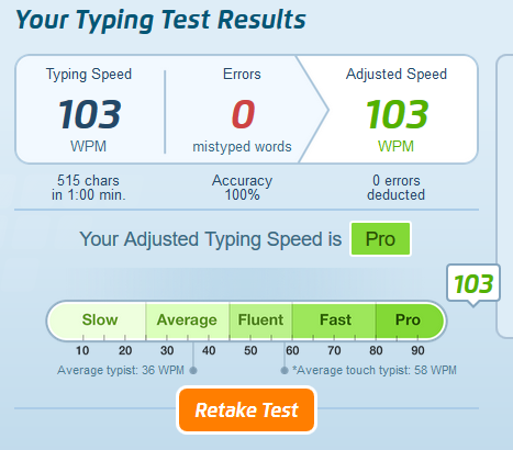 How to test and increase typing speed