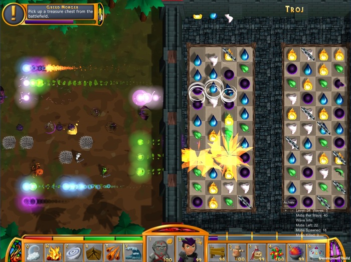 Tower of Elements - Match 3, Tower Defense, RPG