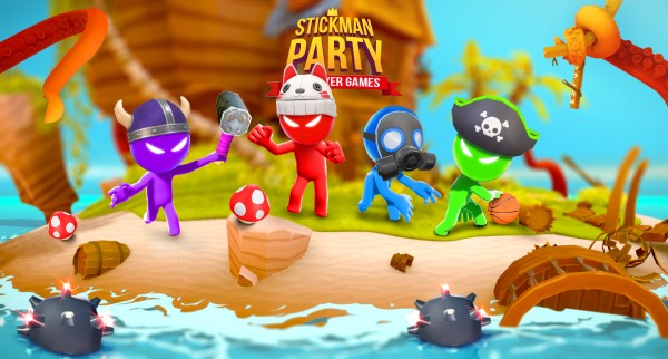 Stickman Party - Stickman Party - 2 3 4 Player Mini Games