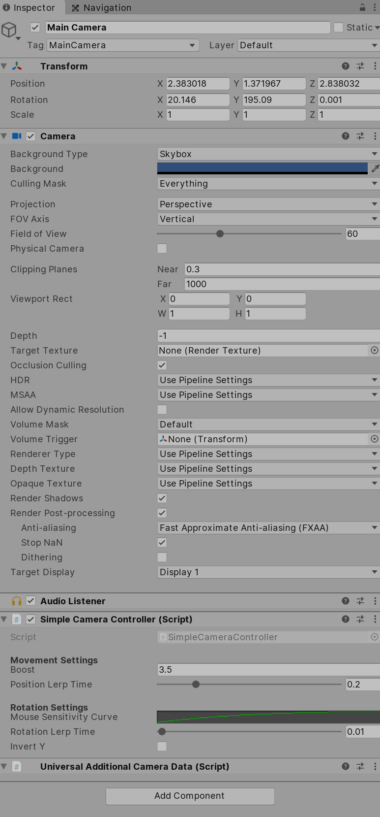 URP post processing not showing - Unity Forum