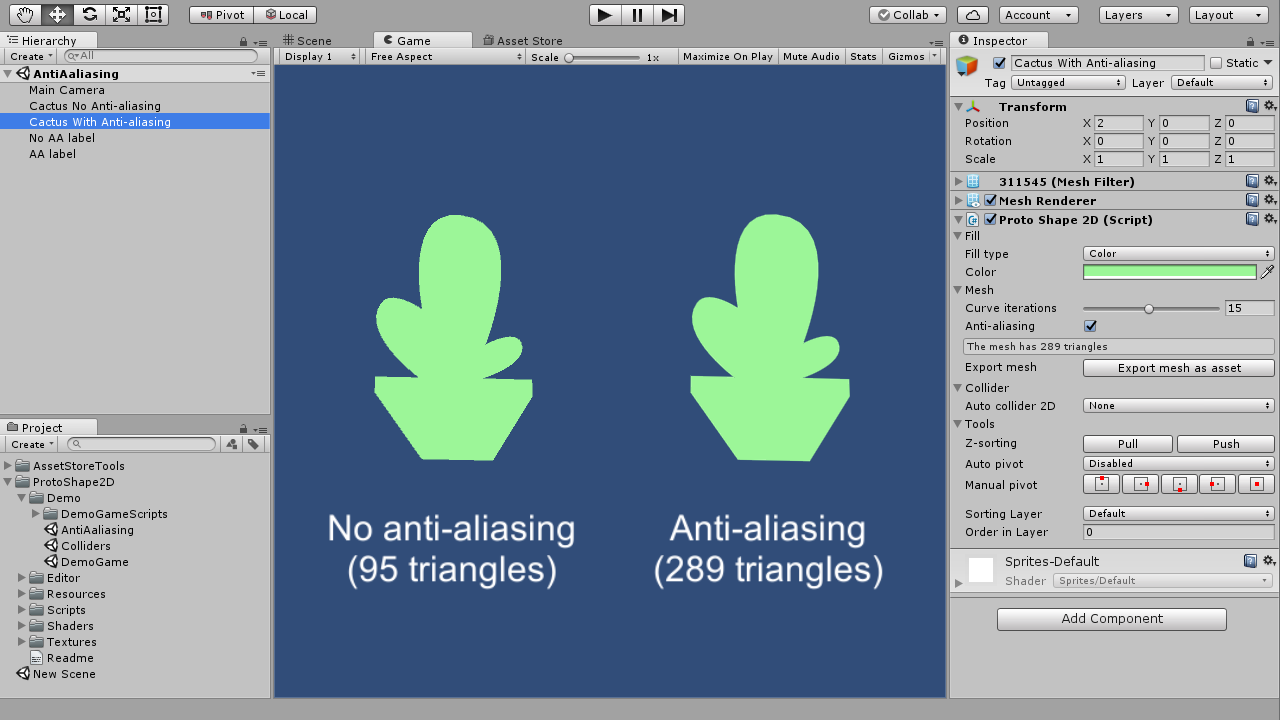 ProtoShape 2D - Editor extension to easy create and edit 2D meshes - Unity  Forum