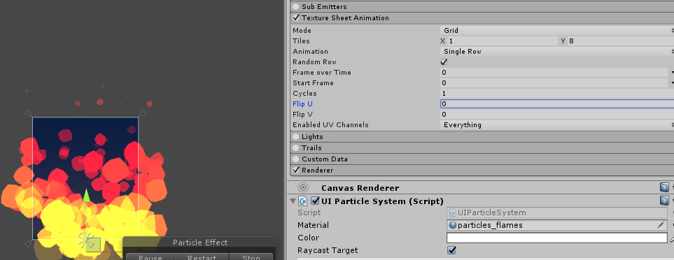 Texture sheet Animation not picking a random frame - Unity Forum